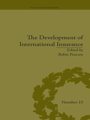 cover image of The Development of International Insurance